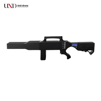Portable 145W Anti-Drone Gun with 1.5KM Range UAV Jammer for Wide-Coverage Signal Blocking