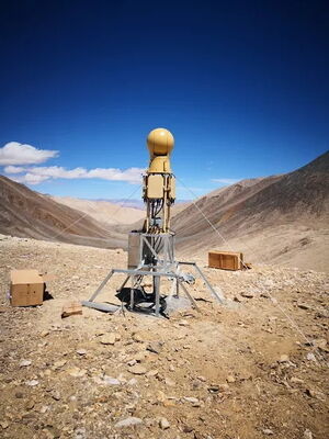 360° Surveillance Ground Surveillance Radar with 5km Vehicle Detection and All-Weather Adaptability