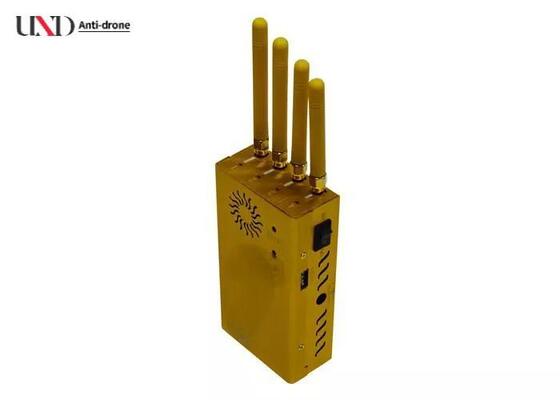 Handheld WiFi Jammer with 4 Antennas Omni Directional and 10 Meters Range Portable Signal Jammer