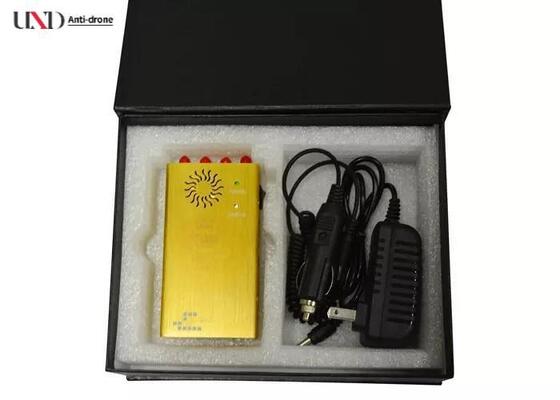 Handheld WiFi Jammer with 4 Antennas Omni Directional and 10 Meters Range Portable Signal Jammer