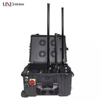 24W Signal Jammer 24 Bands Wifi Blocker Device With 2 - 25m Jam Radius