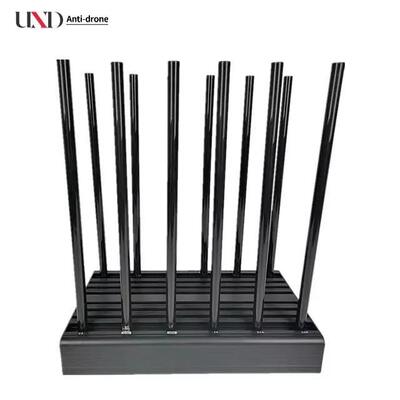 12 Antenna Portable Signal Jammers Industrial RF Jamming Device With Wideband Coverage