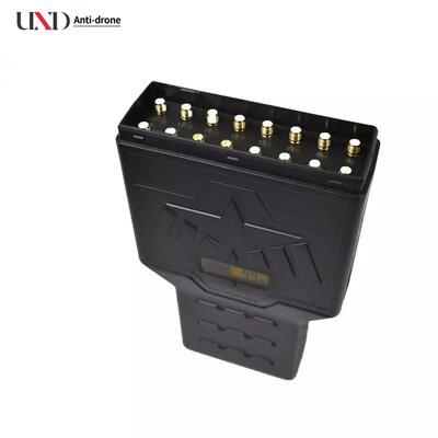 Handheld Signal Jammer with 16 Antennas for 2G 3G 4G 5G WiFi GPS and 7.4V/12000mAh Battery