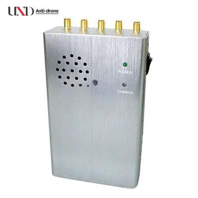 Portable Signal Jammer with Five Channels Five Antennas and Pocket Sized Design for 3G 4G LTE Blocking