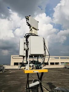 C Band Frequency Coastal Surveillance Radar with 5km Detection Range and Phased Array Pulse Doppler Technology