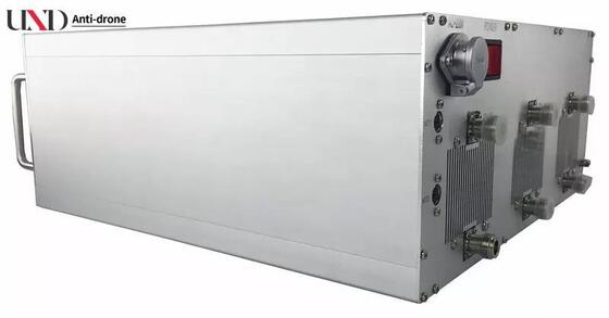 15dBi Directional Antenna RF Cellular WiFi Signal Jammer Wifi Inhibitor with 300Watt Total RF Output Power and 50-300m Jamming Range