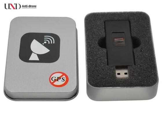 1575.4±2MHz USB Disk GPS Signal Jammer with LED Display and Omni-directional Antenna for Privacy Protection