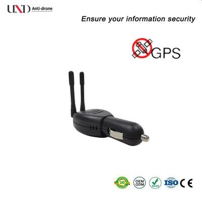 GPS L1 L2 Signal Jammer with 15m Jamming Radius Powered by Car Cigarette Lighter Anti Tracking Device