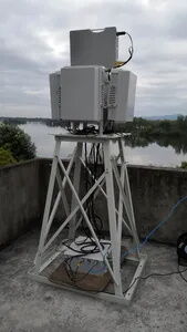 Perimeter Protection Air Surveillance Radar with C Band (5.5-5.8GHz), 360° Azimuth Coverage, and All-Weather Adaptability