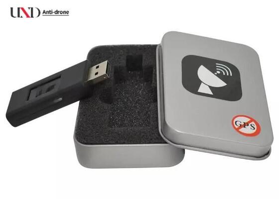 USB Disk GPS Signal Jammer with LED Display for GPS L1 L2 Frequency and 3-10m Jamming Range