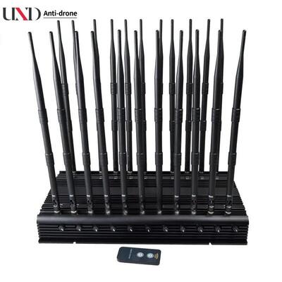 22 Band Coverage Signal Jammer with 45W Output Power and 40m Jamming Radius for WiFi GPS GSM RF Bluetooth