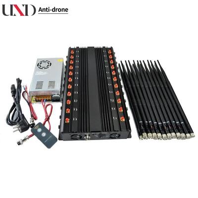 22 Band Coverage Signal Jammer with 45W Output Power and 40m Jamming Radius for WiFi GPS GSM RF Bluetooth