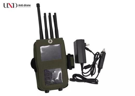 Eight Antennas Portable Signal Blocker with 5.6W Output Power and 20m Jamming Range for WiFi 2.4G 5.8G Mobile Phone Signal Jammer