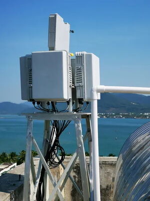 Air Surveillance Radar with 1.2km Detection Range C Band Frequency and All-Weather Adaptability for Perimeter Intrusion Monitoring