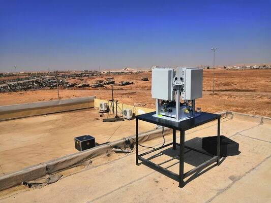 Air Surveillance Radar with 1.2km Detection Range C Band Frequency and All-Weather Adaptability for Perimeter Intrusion Monitoring