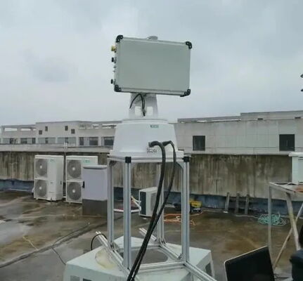 360° Azimuth Coverage Air Surveillance Radar with 1.2km Detection Range and All-Weather Adaptability for Perimeter Security