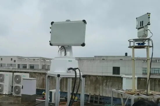 C Band Frequency Air Surveillance Radar with 1.2km Detection Range and All-Weather Adaptability for Perimeter Security