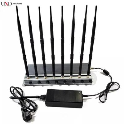 46W 8 Antennas 20m Shielding Radius Signal Jammer Mobile Phone Jammer for 2G 3G 4G WIFI