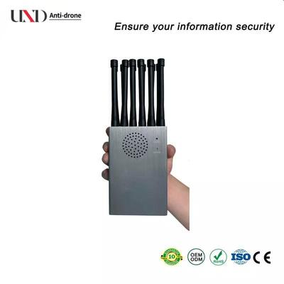 Portable Signal Jammer with 12000mAh Battery 12 Bands Coverage and 5GHz Frequency for Secure Communication