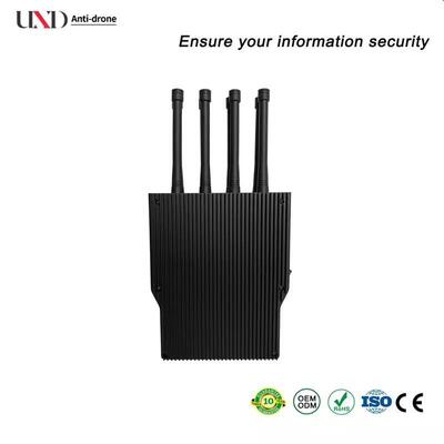 Portable Signal Jammer with 8-10w Per Band Power 6 Bands Coverage and Omni Antennas for Mobile Network Blocking