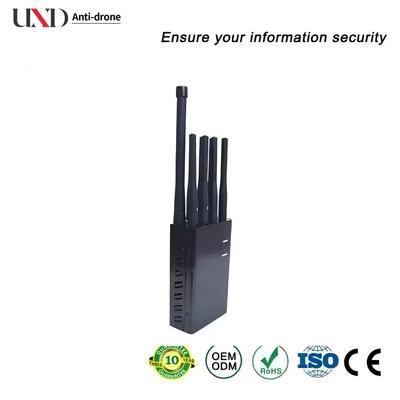 8 Antenna 2.4G 5.8G GSM Cellphone Signal Blocker with 450MHz Frequency Portable Jammer