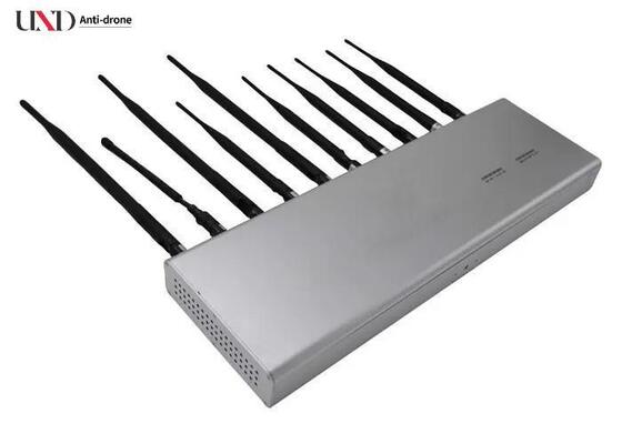 20W High Power Signal Jammer with 10 Antennas for 30m Jamming Range GPS WiFi Bluetooth 3G 4G Blocking