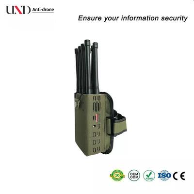 8 Bands Wireless Signal Jammer with 8.0W Output Power and 10-30m Jamming Range for GSM GPS WiFi