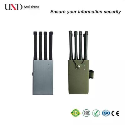 8 Bands Wireless Signal Jammer with 8.0W Output Power and 10-30m Jamming Range for GSM GPS WiFi