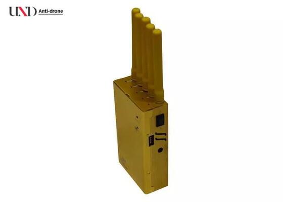 Portable Signal Jammer with 2.5W Output Power and 20M Jamming Range for GPS and WiFi Blocking