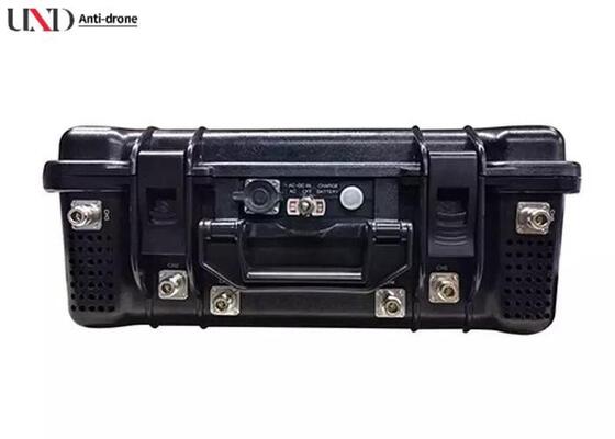 High Power Portable Signal Jammer with 90W Total RF Output Power 6 Jamming Modules and Frequency Scan Technology