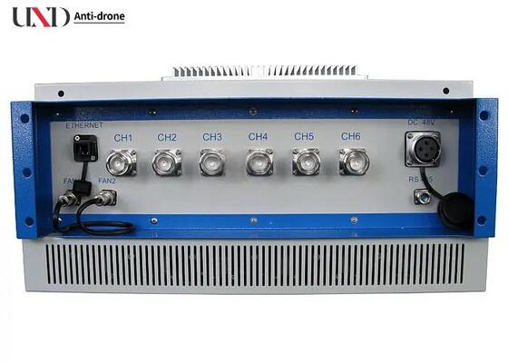 High Power Signal Jammer with 300Watt Total RF Output Power and 50-300m Jamming Range for Broad Area Coverage