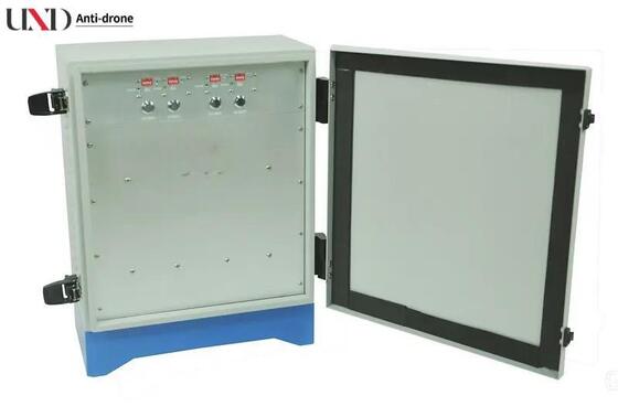 400W High Power Four Band Drone Jammer for Outdoor Installing and UAV Signal Blocking