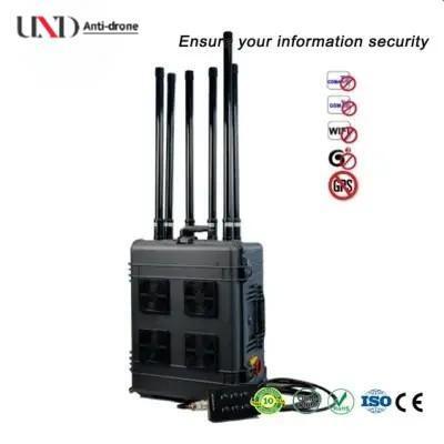 400W High Power 8 Bands Drone Signal Jammer with 1km Range for UAV and Anti-Drone Applications