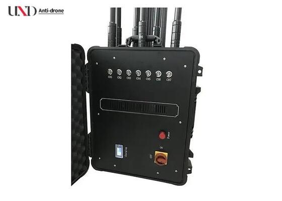 250W High Power Signal Jammer with 150m Range and Omni-directional Antennas
