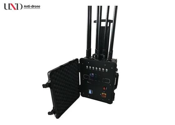 250W High Power Signal Jammer with 150m Range and Omni-directional Antennas