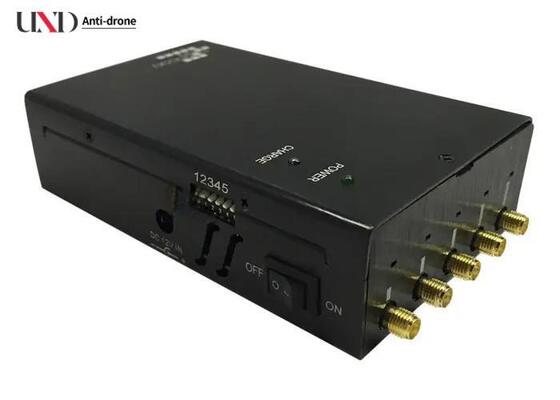 High Power Portable Signal Jammer with 5 Bands Coverage for GPS and Cell Phone Blocking