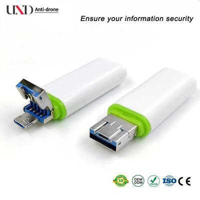 Portable USB Disk GPS Blocker Signal Jammer with 3dBi Omni-directional Antenna and 5-8M Jamming Radius