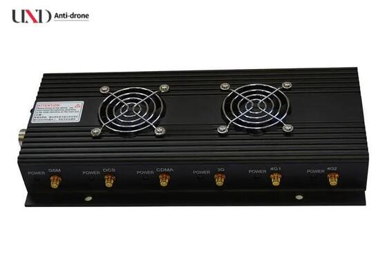 15W Output Power 50m Jamming Range 6 Antenna Signal Jammer GPS Blocker Wireless Signal Jammer