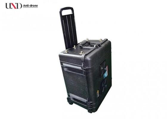 350W Drone Jammer with 6 Bands and 1000M GPS Range for Airport Prison Security
