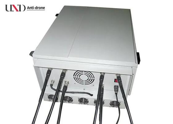 High Output Power Outdoor Waterproof Drone Signal Jammer with 300-1000 Meters Range UAV Signal Blocker