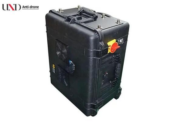 1000 Meters Range Adjustable Power Drone Signal Jammer with 6 Antennas for VIP Protection