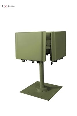 1.2km Detection Range C Band Frequency Air Surveillance Radar with 360° Azimuth Coverage for Counter-UAV Applications