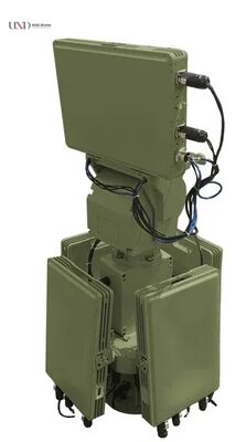 Air Surveillance Radar with 1.2km Detection Range C Band Frequency and 360° Azimuth Coverage for Counter-UAV Applications
