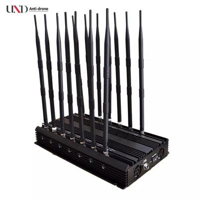 Portable 5.8G 2.4G Drone Frequency Scrambler with 35W Output Power RF Jammer for Drones
