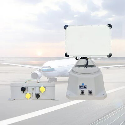 Air Surveillance Radar with 1.2km Detection Range C Band Frequency and All-Weather Adaptability for Perimeter Protection