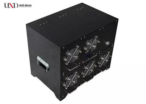 Police IED Convoy Bomb Jammer with 1015W Output Power 20-5850MHz Ultra-Broadband Signal Jammer and Omni-Directional Antenna
