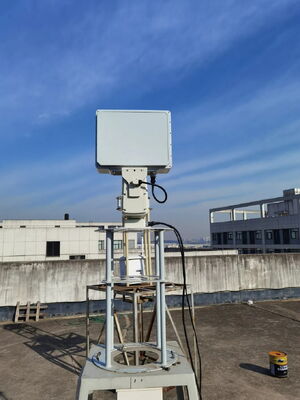 3.5km Detection Range X Band Frequency Air Surveillance Radar with 360° Azimuth Coverage for Security Surveillance