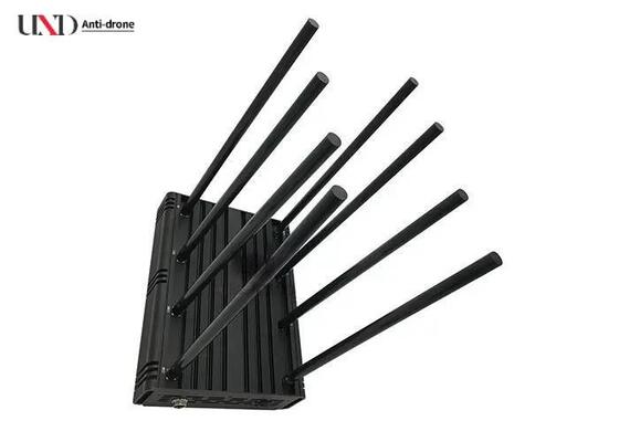 8 Band Cell Phone Signal Jammer with 10W Output Power and Customizable Frequencies