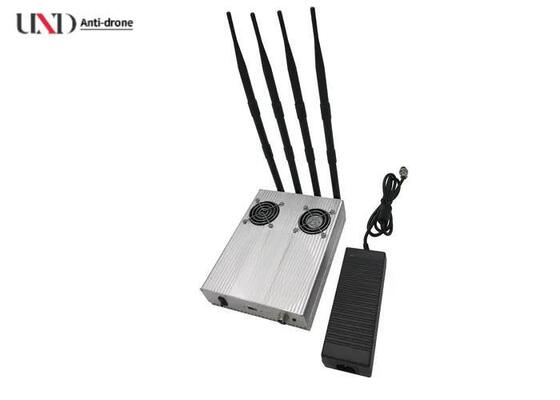 4 Antennas WIFI Cell Phone Signal Jammer with 20W Output Power and 70m Jamming Range