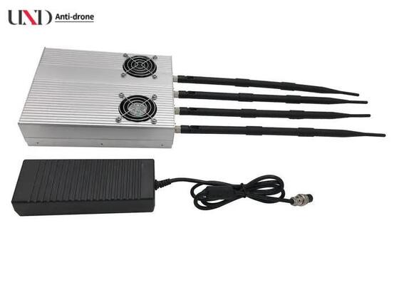 4 Antennas WIFI Cell Phone Signal Jammer with 20W Output Power and 70m Jamming Range